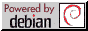 Server powered by Debian